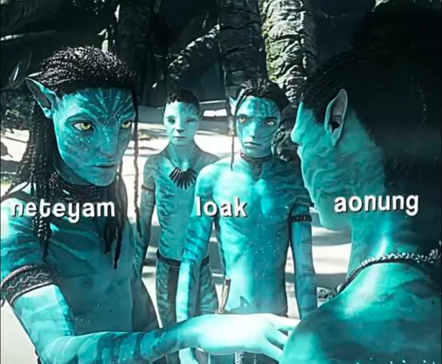 Ao'nung, Neteyam and Lo'ak #01
