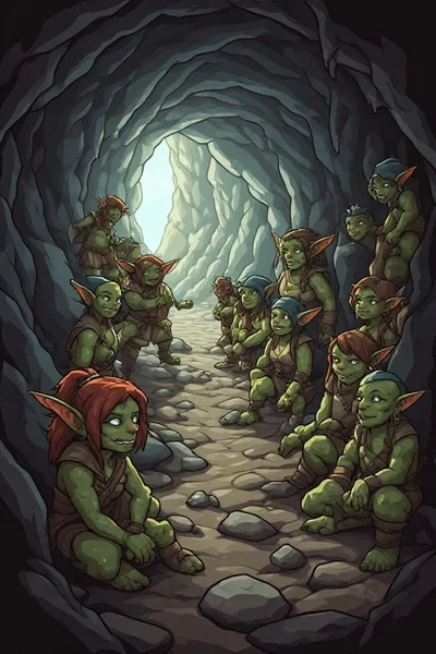 cave of goblins. rescue or TG into a breeder? 