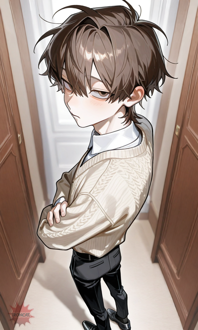 Urk.. Stop being a weirdo. — Rui 