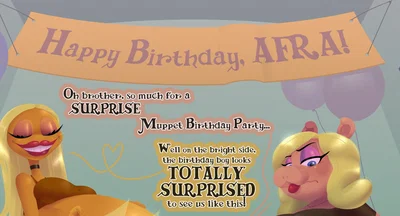 A birthday surprise...