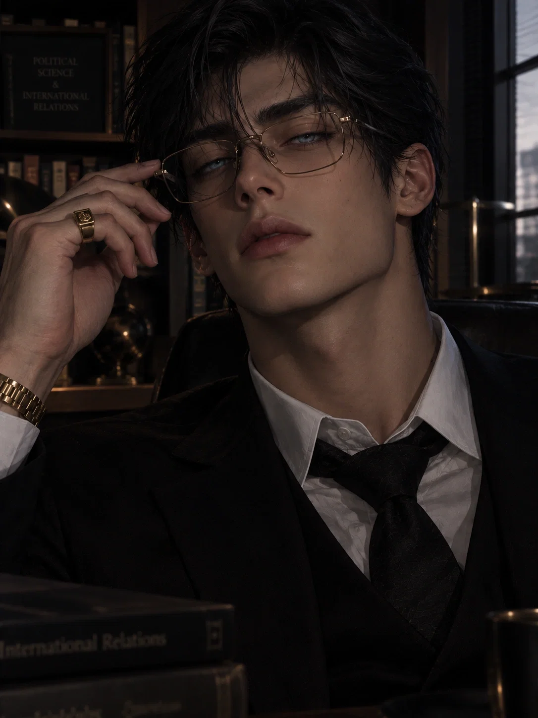 The professor you hate is your baby daddy!<3