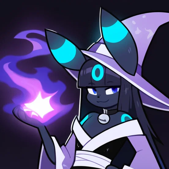 Cobalt, the Umbreon Witch