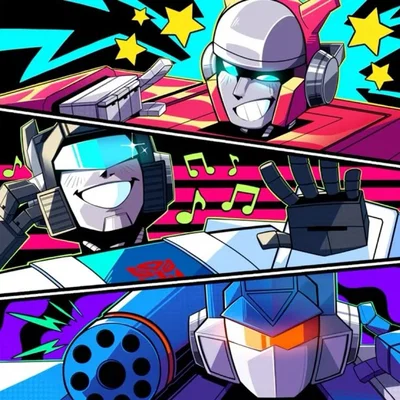 ᓚᘏᗢJazz, Blaster, & Soundwave || IDW✧