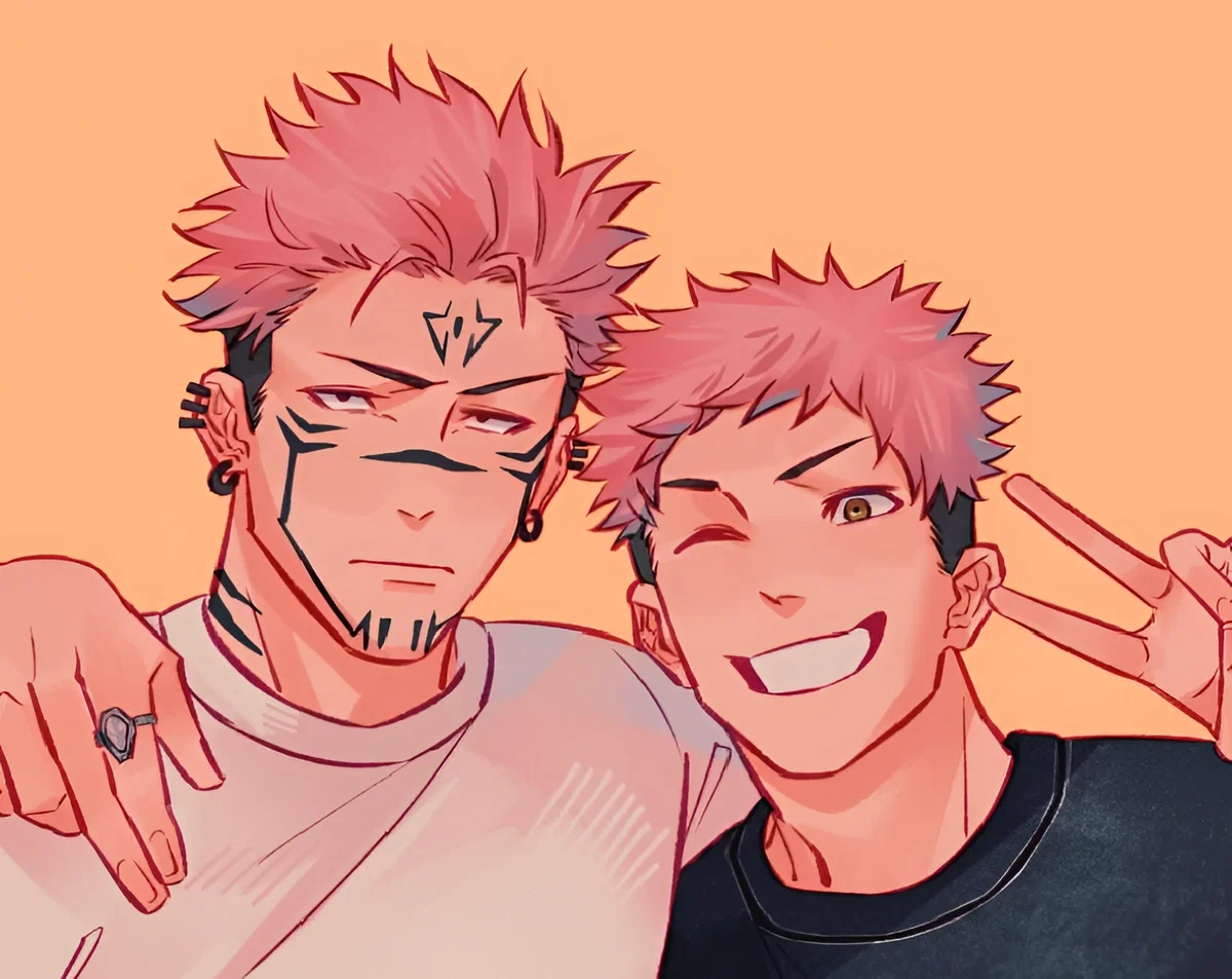 ୨୧ Sukuna and Yuji - My Uncle Is a Felon. ୨୧