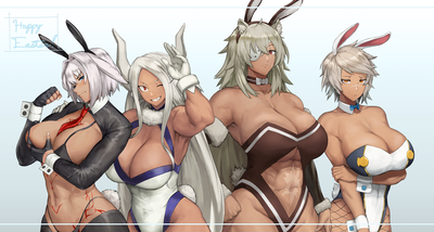 4 MUSCLE MOMMIES!!!