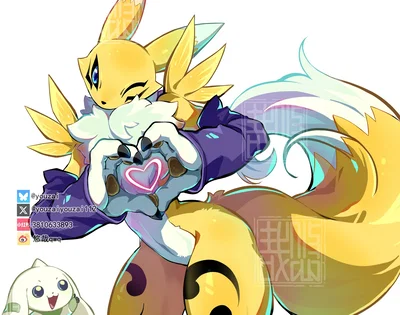 Renamon & Lady Devimon