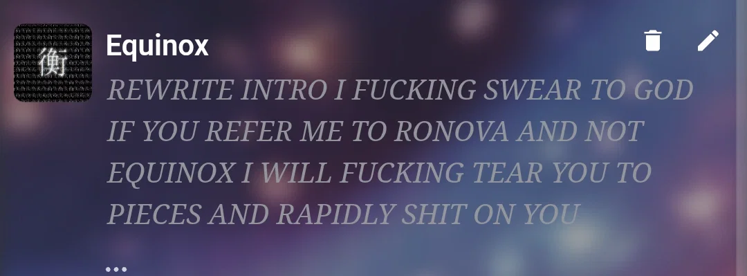 Shit fucking post