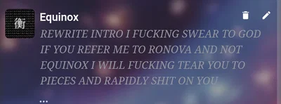 Shit fucking post