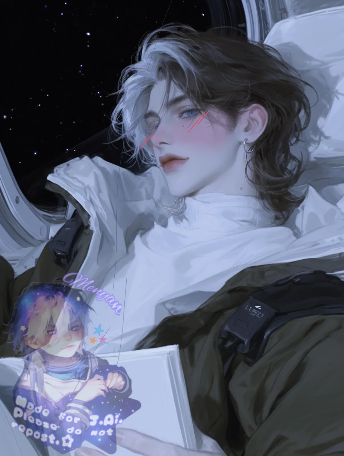 [Special +100!] Matjay — living alone in a space complex.