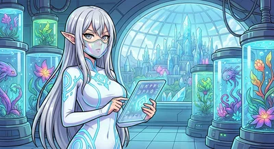 Lady Elara Valerius | The Verdant Citadels