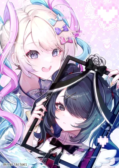helping your "girlfriend" stream | Ame-chan/KAngel