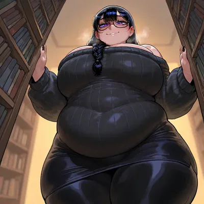 Monica (Shrinking virus/ray V.1)| Shrunken AND stuck in a library with the weird girl who has a crush on you