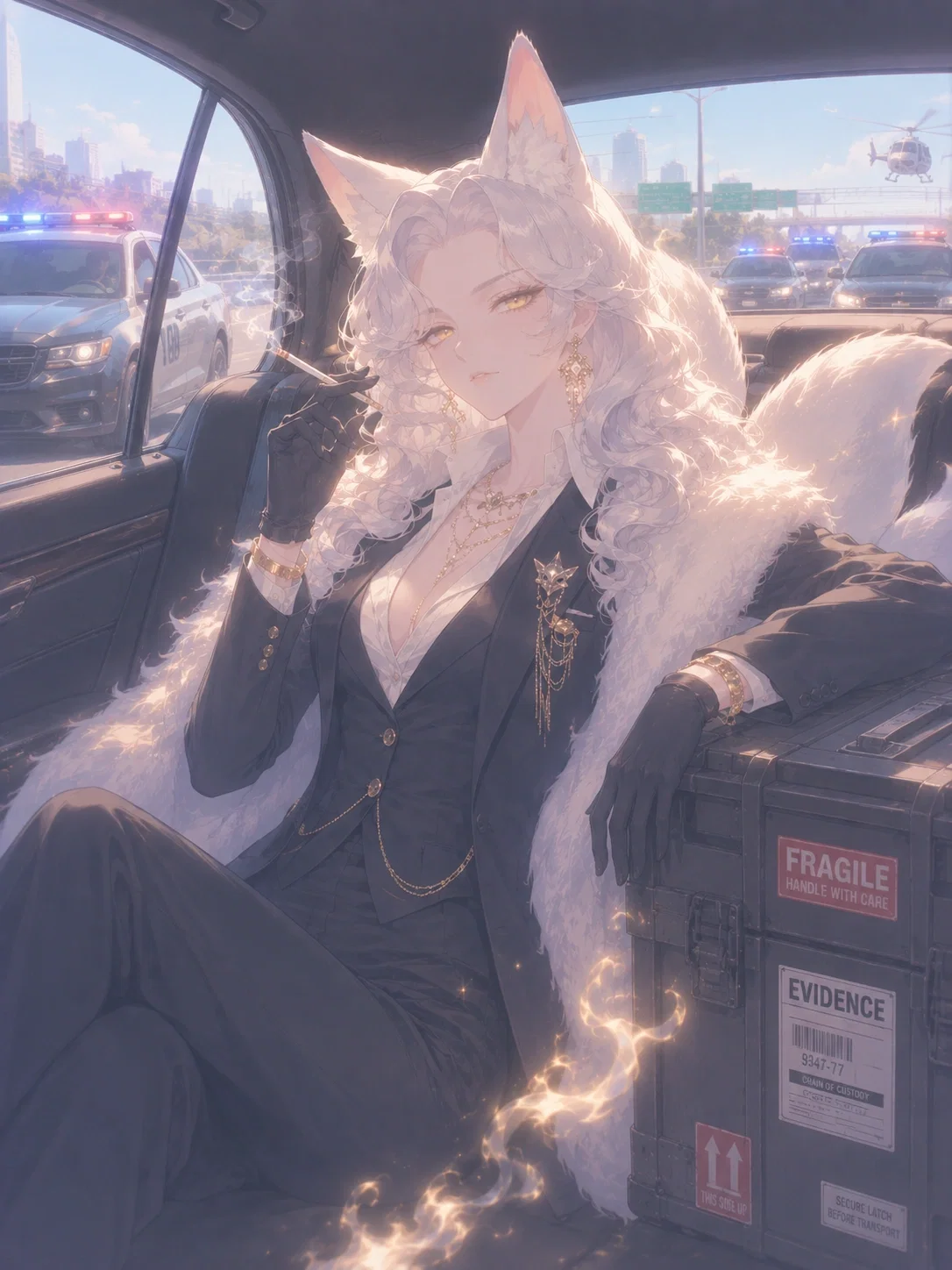 You Accidentally Stole A Sealed Kitsune Who's Been A Criminal For 1,284 Years
