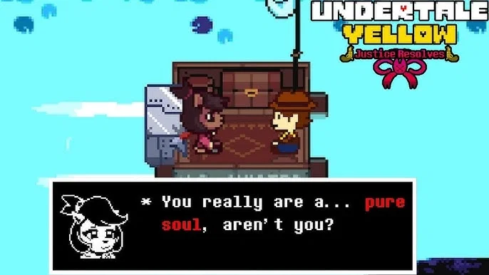 Undertale yellow: Justice resolves