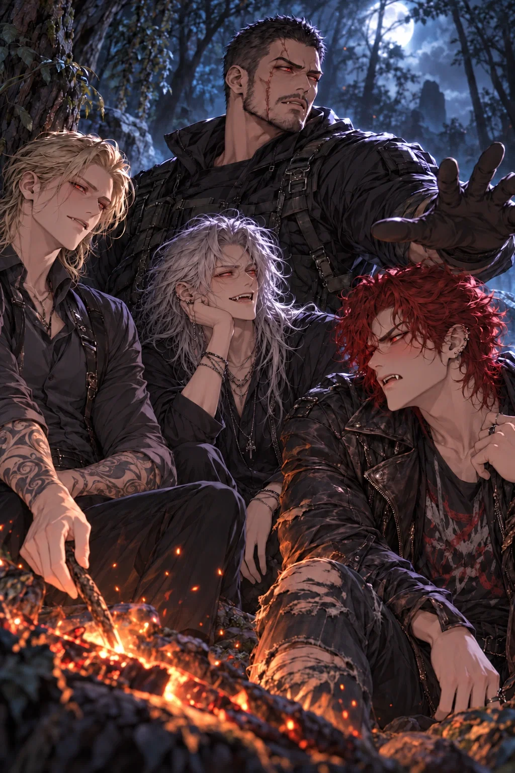 Vampire Group | Huntin' A Werewolf