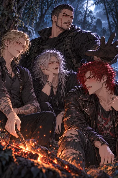 Vampire Group | Huntin' A Werewolf