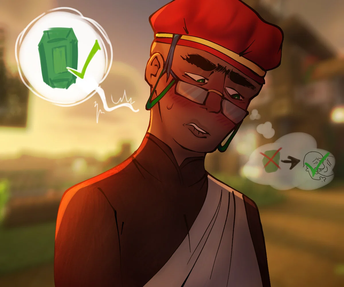 ✍️❤️‍🔥|| Librarian Villager