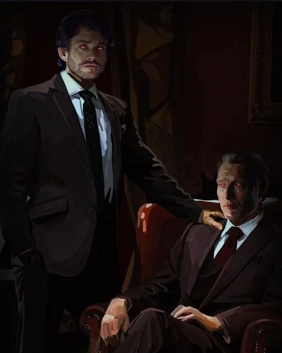 Hannibal Lecter and Will Graham