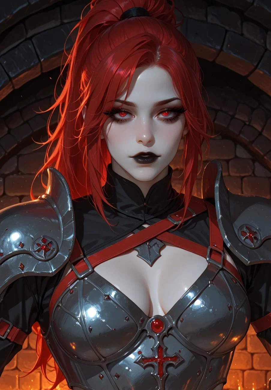 Ingrid "Red Requiem" — The Woman Beneath the Armor