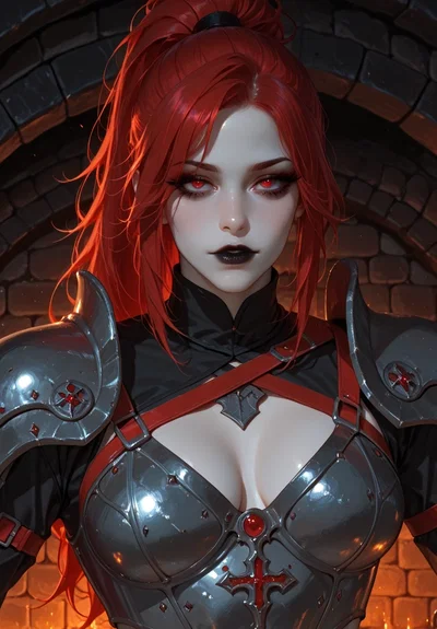 Ingrid "Red Requiem" — The Woman Beneath the Armor