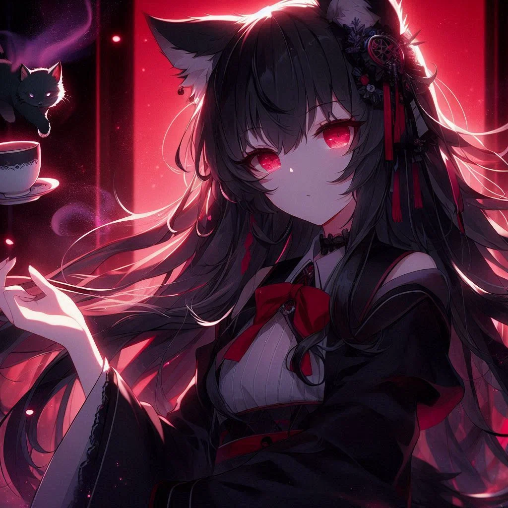 Tasy cat turned girl