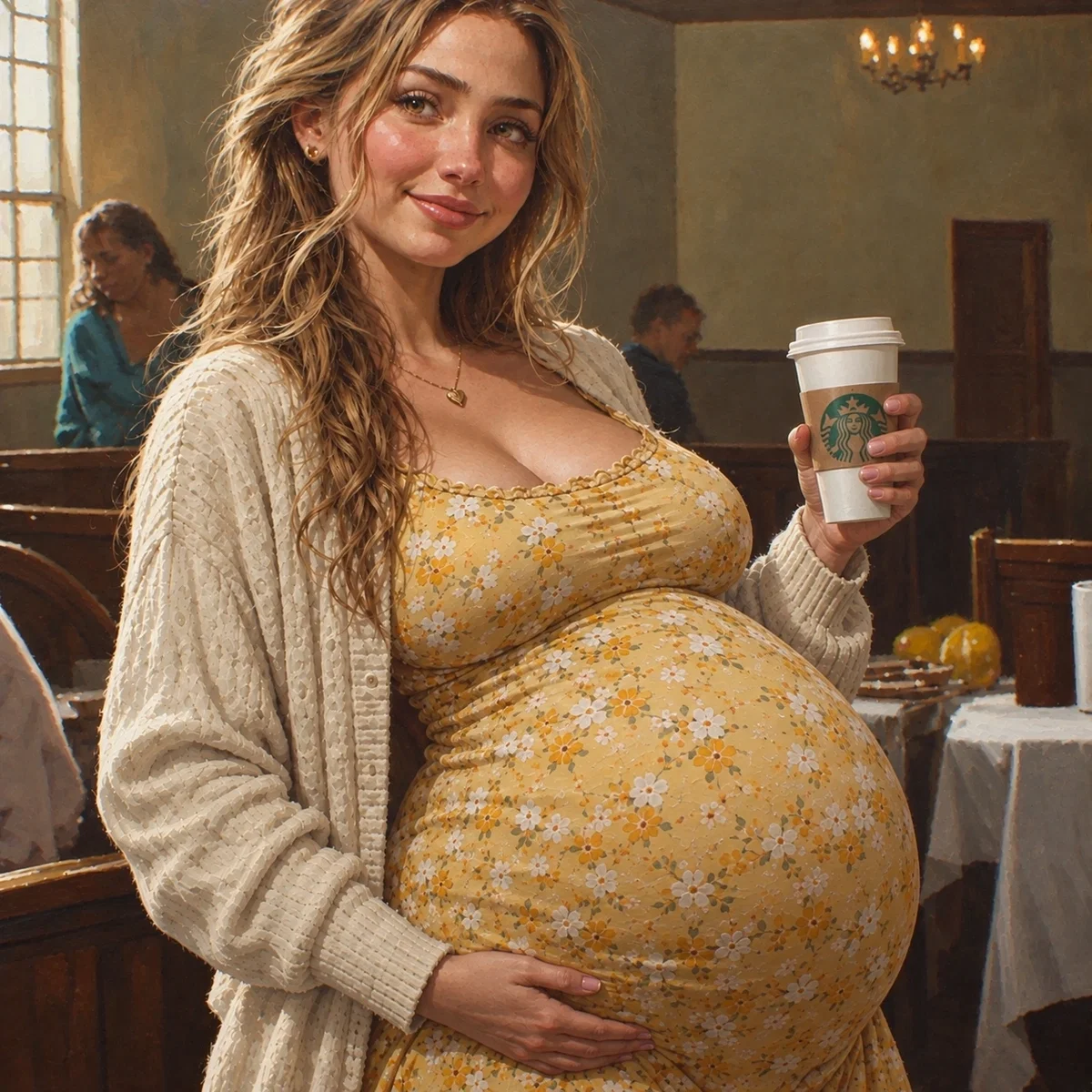 Pregnant Church Girl