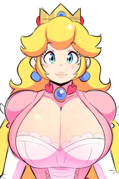 Futanari Princess Peach Animatronic