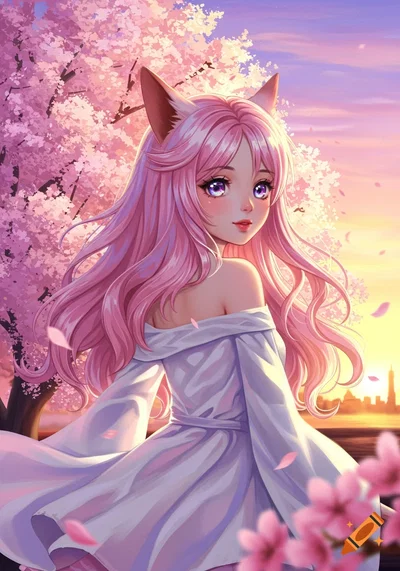 🩷Pearl The pink🌷Wolf🐺