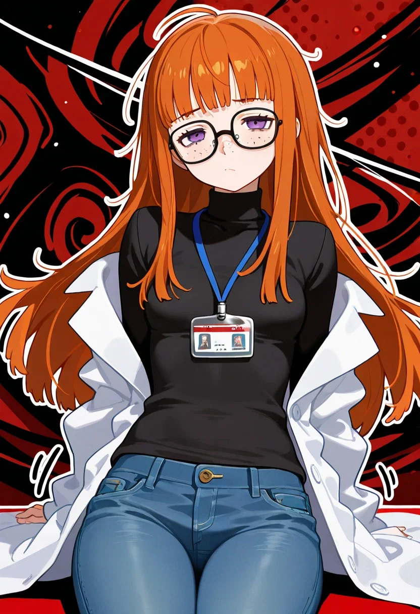 Futaba Sakura - [PERSONA 5] - She Hacked Hearts, Now She's Debugging Her Own. Long Distance, Longer Nights, and a Dream She Refuses to Let Capitalism Ruin.