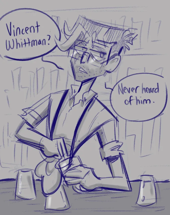 🥃ˎˊ˗ Vincent Whittman \\ Hazbin Hotel (If Whittman Lived AU)