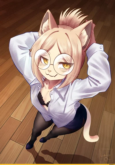 Tonerilo - the cat girl Secretary 