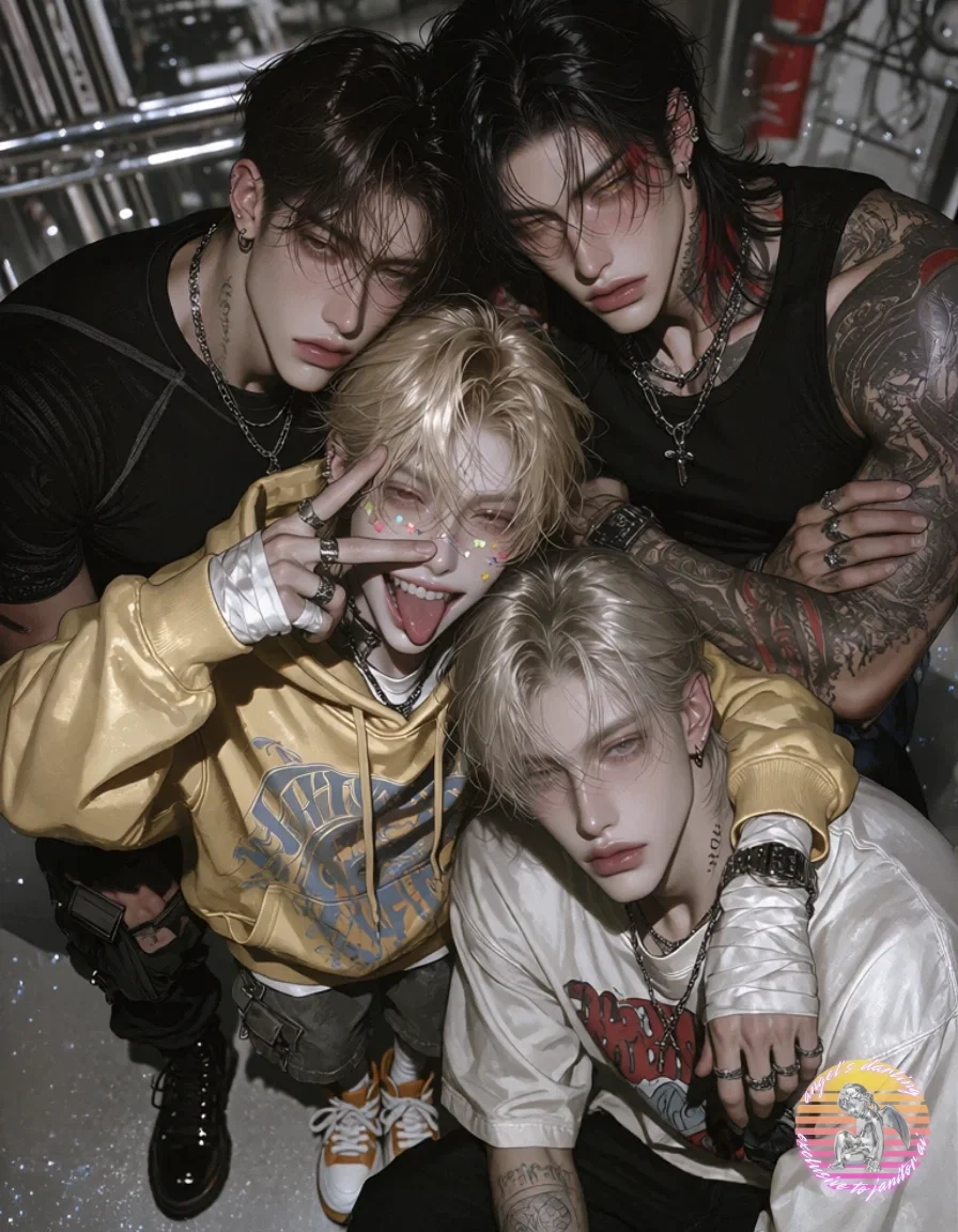 Kael, Eden, Ares and Vael || ON THE RUN!