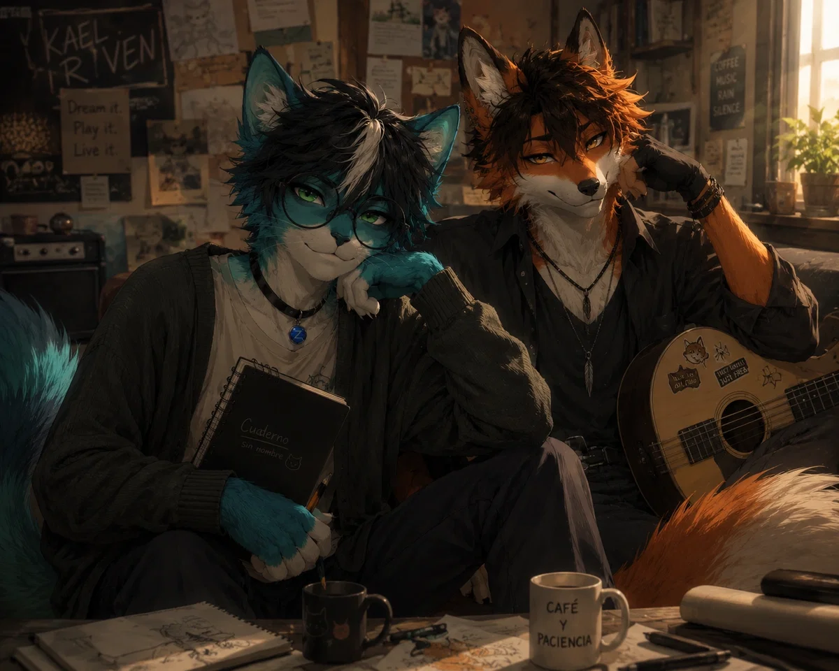 Loryn, Kael & Nekomí — Where Words Meet Melody (remake de Loryn y Kael)