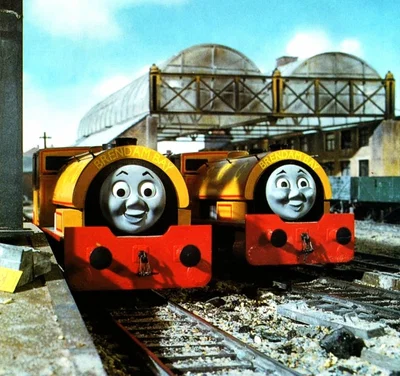 Bill and Ben the Twin Saddle Engines