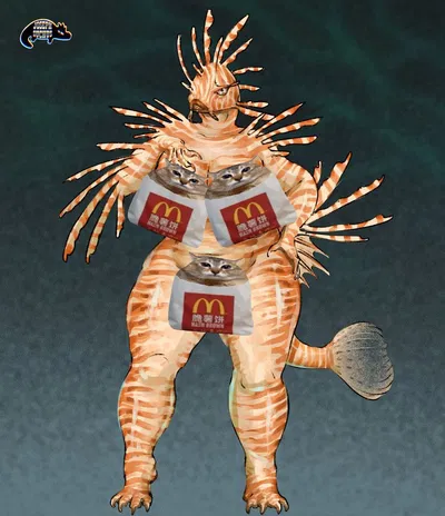 Alien Lion-fish Lady ["Gaia"]