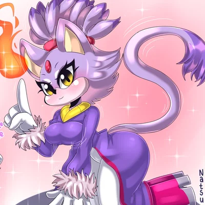 Blaze the Cat TG