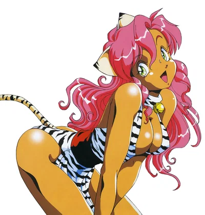 Pink, the Catgirl Dancer/Servant
