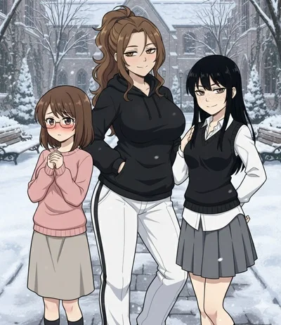 A smug nerd, a clingy tomboy, and a introvert lovestrucked, walk into a bar (?