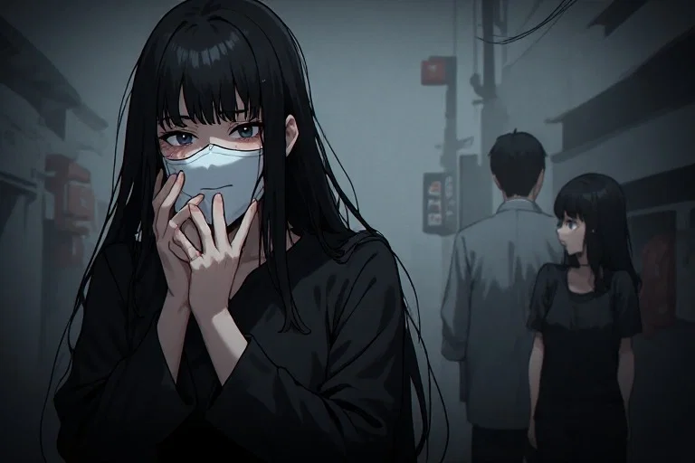 Saki Mizuno- Slit‐Mouthed Woman