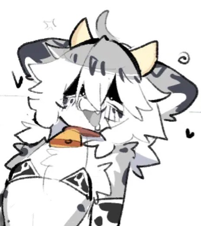 Your femboy   also dominant leopard Boyfriend, Juniper (REUPLOADED)
