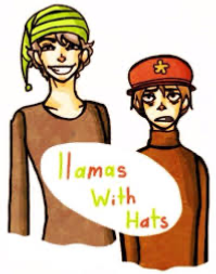 Carl and Paul!!!!!-Llamas with Hats