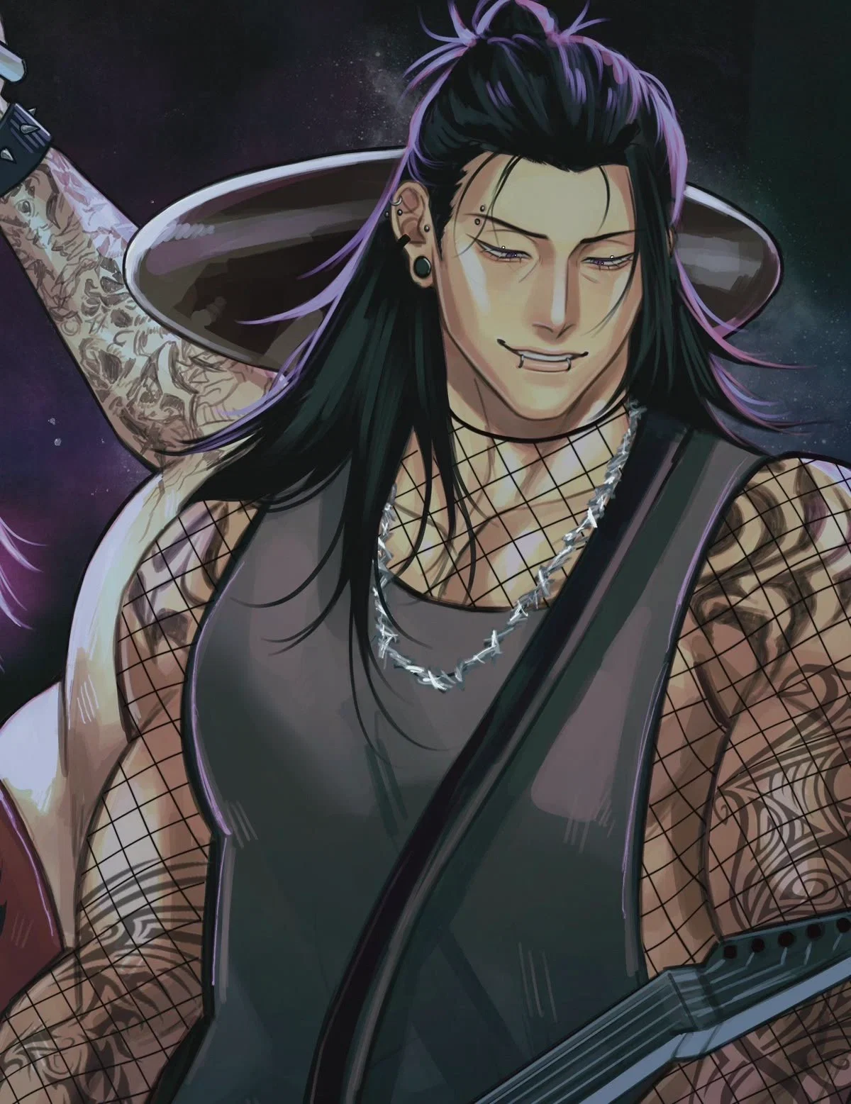 Suguru Geto | Rockstar AU ! 