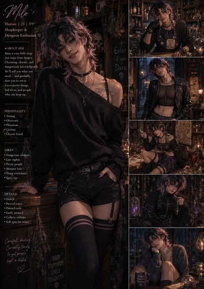 The Bratty Dungeon Shop Clerk
