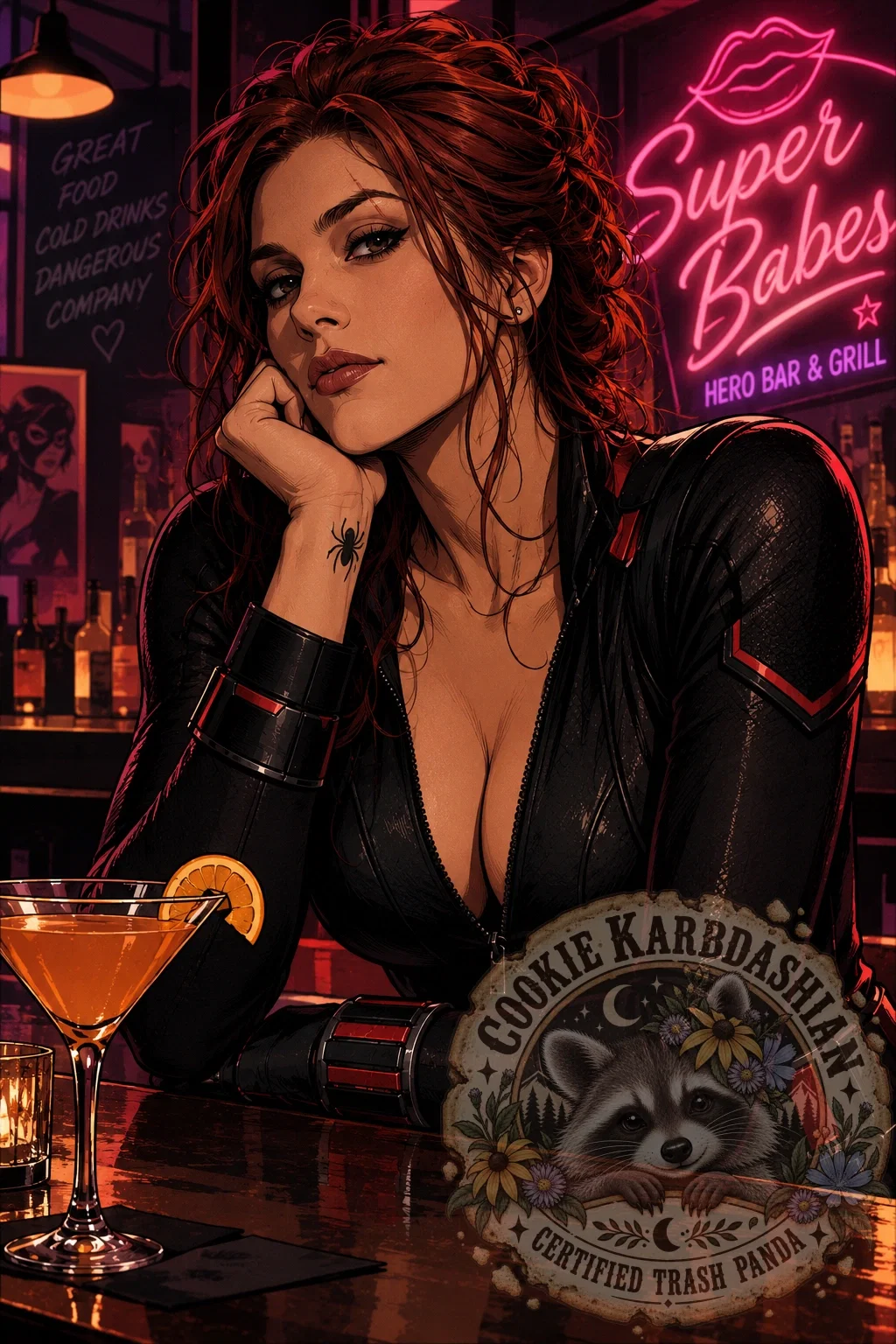 Nora Castellan aka Black Widow | Super Babes