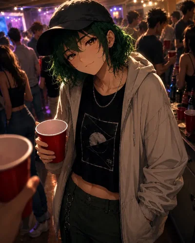 Tomboy Picks You Up at a Dead Party