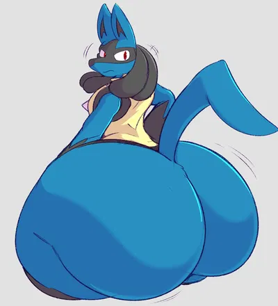 Femboy Lucario | Caught Red-handed During The Night