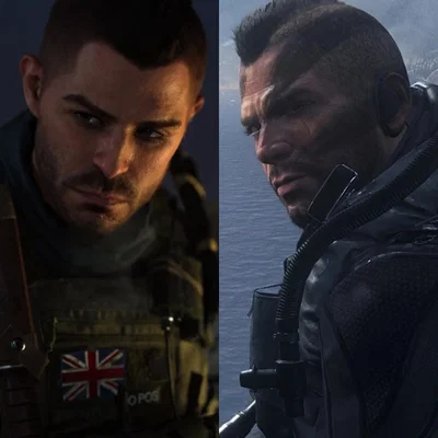 Sergeant John "Soap" MacTavish and Captain John "Soap" MacTavish