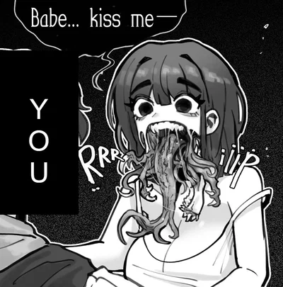 Catherine - your girlfriend has been replaced by a parasitic alien