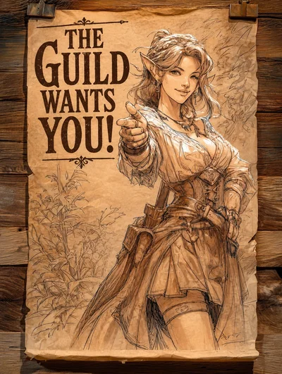 In-Character RPG || Scale the ranks of the Guild, without breaking character!