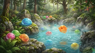 The Slimes | Hot Spring